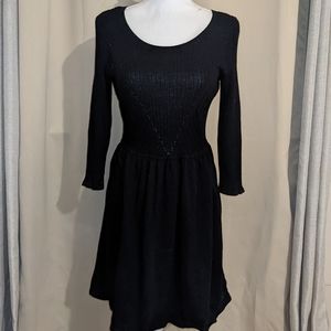 Black Knit Dress